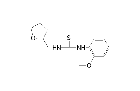 N-(2-methoxyphenyl)-N'-(tetrahydro-2-furanylmethyl)thiourea