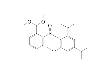 2-[(2,4,6-Triisopropylphenyl)sulfinyl]benzaldehyde dimethyl acetal