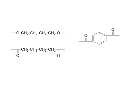 Copolyester of 1,4-butanediol with terephthalic and adipic acids