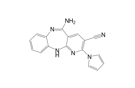 5-Amino-2-(1H-pyrrol-1-yl)-11H-pyrido[2,3-b][1,5]benzodiazepine-3-carbonitrile