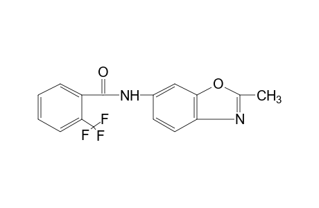 N-(2-methyl-6-benzoxazolyl)-alpha,alpha,alpha-trifluoro-o-toluamide