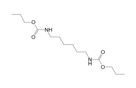 hexamethylenedicarbamic acid, dipropyl ester