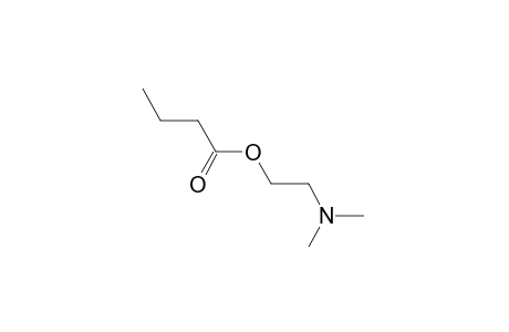 Butyric acid, 2-dimethylamino-ethyl ester