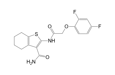 benzo[b]thiophene-3-carboxamide, 2-[[(2,4-difluorophenoxy)acetyl]amino]-4,5,6,7-tetrahydro-