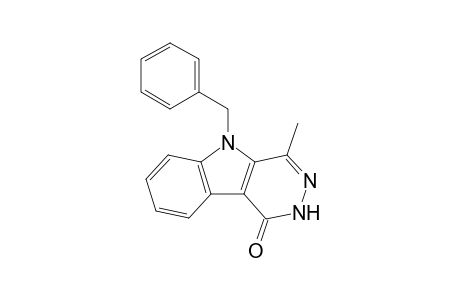 5-Benzyl-4-methyl-2,5-dihydro-1H-pyridazino[4,5-b]indol-1-one