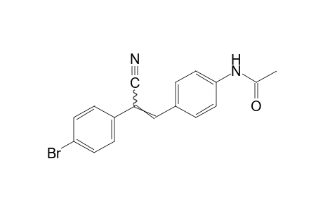 4'-(p-bromo-beta-cyanostyryl)acetanilide