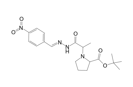 T-Butyl N-amino-ala-prolinate 4-nitrophenylhydrazone