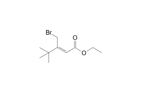 2-Pentenoic acid, 3-(bromomethyl)-4,4-dimethyl-, ethyl ester, (Z)-
