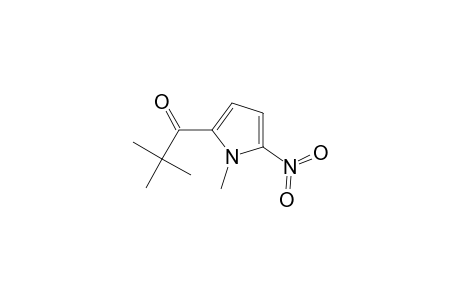 1-Propanone, 2,2-dimethyl-1-(1-methyl-5-nitro-1H-pyrrol-2-yl)-