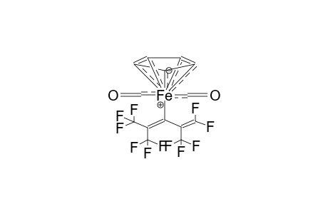 2,4-BIS(TRIFLUOROMETHYL)-SIGMA-3-CYCLOPENTADIENYL(DICARBONYL)FERRYL-PERFLUORO-2,4-PENTADIENE