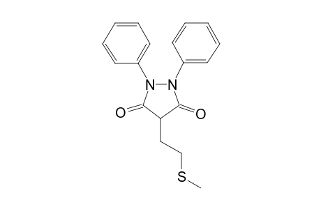 Pyrazolidine-3,5-dione, 1,2-diphenyl-4-methylthioethyl-