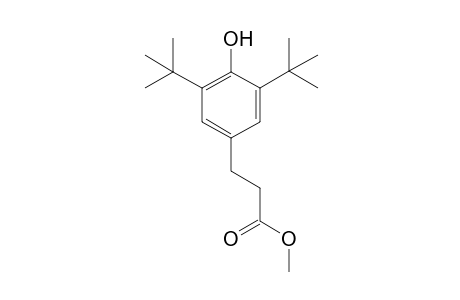 3-(3,5-ditert-butyl-4-hydroxy-phenyl)propionic acid methyl ester