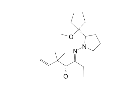 (4R,5E)-5-[(2S)-2-(1-ethyl-1-methoxy-propyl)pyrrolidin-1-yl]imino-3,3-dimethyl-hept-1-en-4-ol