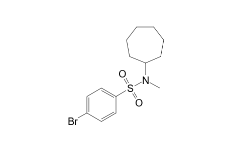 p-bromo-N-cycloheptyl-N-methylbenzenesulfonamide