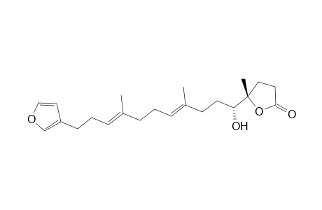 5'-[11-(Furan-3"-yl)-1-hydroxy-4,8-dimethylundeca-4,8-dien-1-yl]-dihydro-5-methylfuran-2(3H)-one