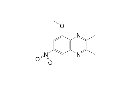 2,3-dimethyl-5-methoxy-7-nitroquinoxaline