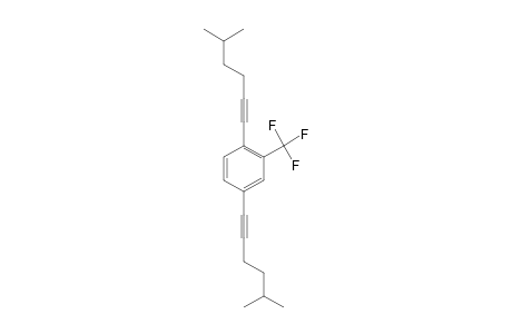 1,4-Bis(5-methylhex-1-ynyl)-2-(trifluoromethyl)benzene