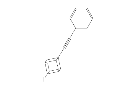 1-(4-Iodocubyl)-2-phenylacetylene