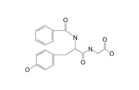 N-Benzoyl-tyrosinyl-glycine