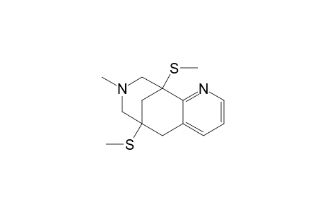 8-METHYL-6,10-DI-(METHYLSULFANYL)-6,5,7,8,9,10-HEXAHYDRO-6,10-METHANO-PYRIDO-[2,3-D]-AZOCINE