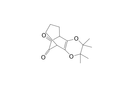 4,4,5,5-Tetramethyl-3,6-dioxatricyclo[6.3.2.0(2,7)]tridec-2(7)-ene-12,13-dione-1(6)-ene-8,9-dione