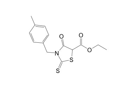ETHYL-3-(4-METHYLBENZYL)-4-OXO-2-THIOXO-1,3-THIAZOLANE-5-CARBOXYLATE