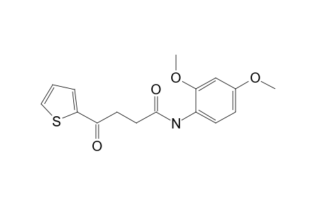 N-(2,4-dimethoxyphenyl)-4-keto-4-(2-thienyl)butyramide