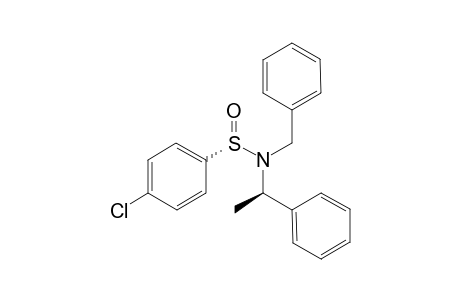 (R,SS)-N-Benzyl-N-(1-phenylethyl)-p-chlorobenzenesulfinamide