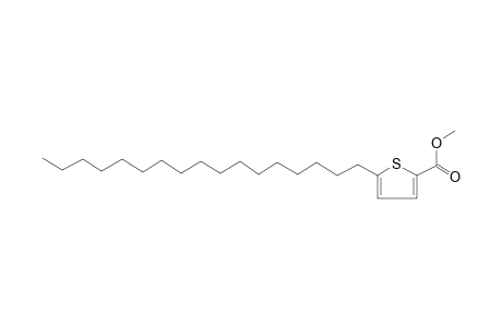 2-Thiophenecarboxylic acid, 5-heptadecyl-, methyl ester