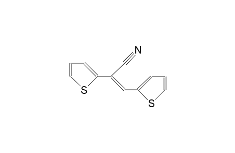 Acrylonitrile, 2,3-di-2-thienyl-
