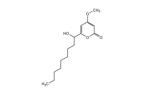 6-(1-hydroxynonyl)-4-methoxy-2H-pyran-2-one