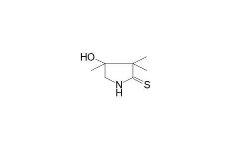 4-Hydroxy-3,3,4-trimethyl-pyrrolidine-2-thione