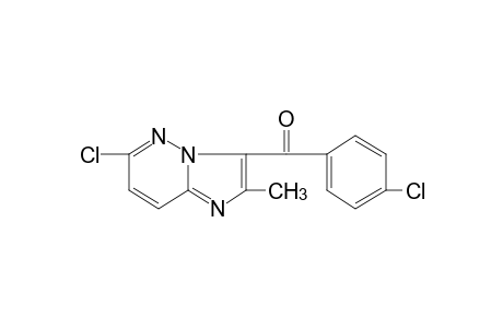 6-chloro-2-methylimidazo[1,2-b]pyridazin-3-yl p-chlorophenyl