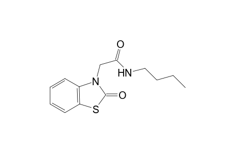 3-benzothiazoleacetamide, N-butyl-2,3-dihydro-2-oxo-