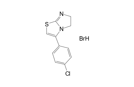 3-(p-chlorophenyl)-5,6-dihydroimidazo[2,1-b]thiazole, monohydrobromide