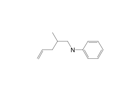 N-(2-Methyl-4-pentenyl)benzenamine