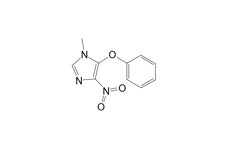 1H-imidazole, 1-methyl-4-nitro-5-phenoxy-