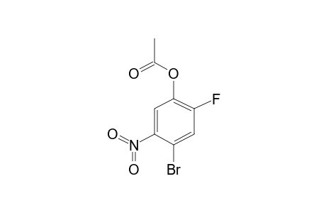 4-Bromo-2-fluoro-5-nitrophenol, acetate