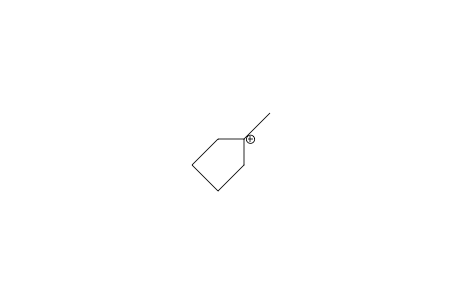 1-Methyl-cyclopentylium cation