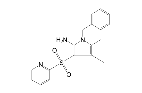 2-[(2-amino-1-benzyl-4,5-dimethylpyrrol-3-yl)sulfonyl]pyridine