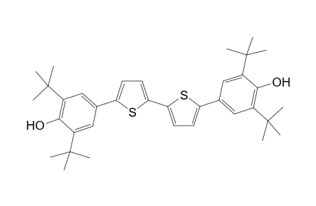 5,5'-BIS-(3,5-DI-TERT.-BUTYL-4-HYDROXYPHENYL)-2,2'-BITHIOPHENE