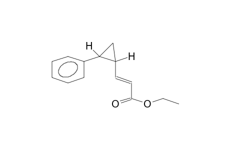 2-PROPENOIC ACID, 3-(2-PHENYLCYCLOPROPYL)-, ETHYL ESTER