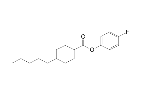 4-Fluorophenyl 4-pentylcyclohexanecarboxylate