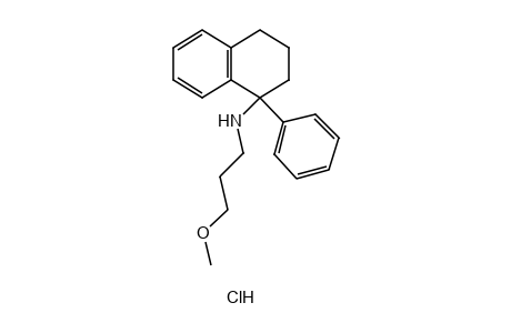 N-(3-methoxypropyl)-1-phenyl-1,2,3,4-tetrahydro-1-naphthylamine, hydrochloride