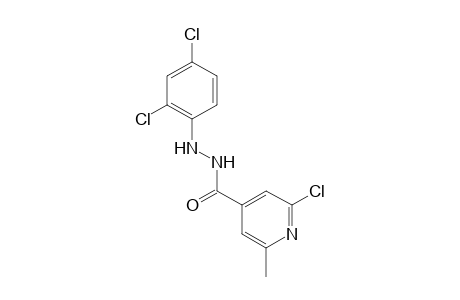 2-chloro-6-methylisonicotinic acid, 2-(2,4-dichlorophenyl)hydrazide