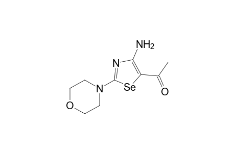 5-Acetyl-4-amino-2-(4-morpholinyl)-1,3-selenazole