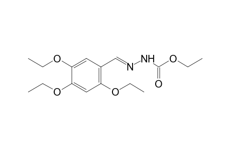 3-(2,4,5-triethoxybenzylidene)carbazic acid, ethyl ester