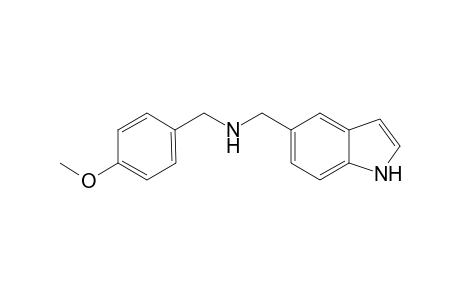 1H-indole-5-methanamine, N-[(4-methoxyphenyl)methyl]-