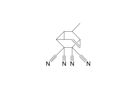 ANTI-9-METHYLTRICYCLO-[3.3.1.0(2,8)]-NON-6-EN-3,3,4,4-TETRACARBONITRILE