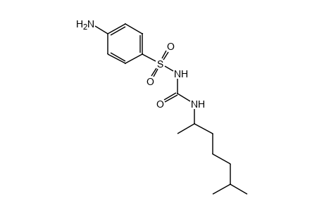 1-(1,5-dimethylhexyl)-3-sulfanilylurea